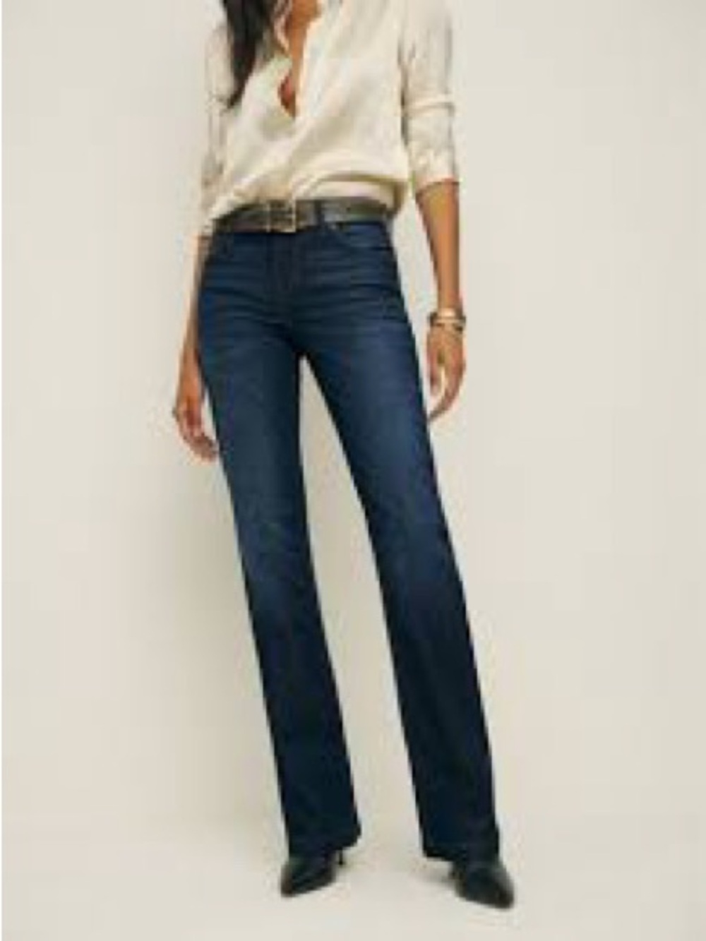 NWT Reformation Rayna Low Rise Bootcut Jeans